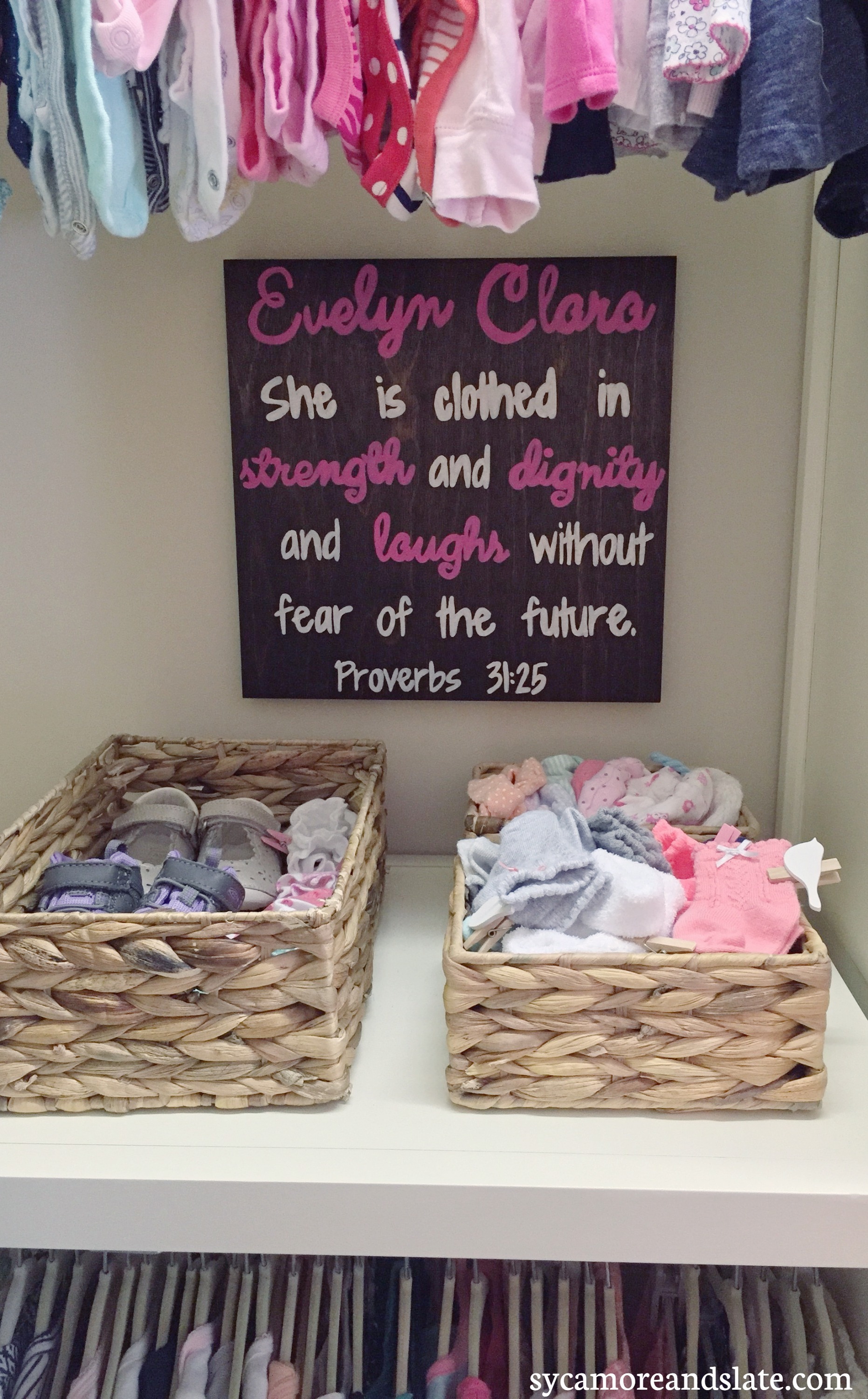 nursery closet