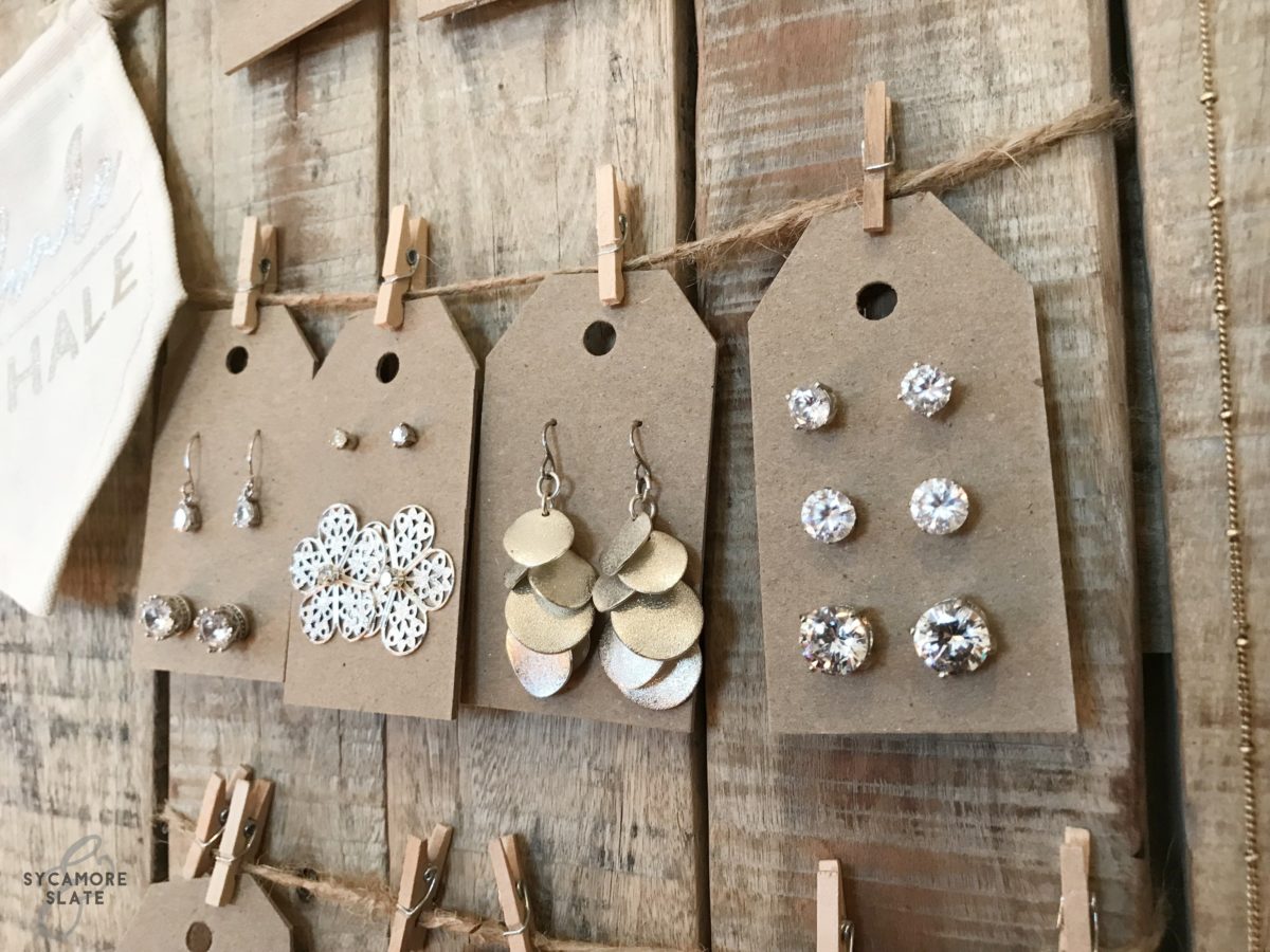 Kraft Paper Jewelry Display Cards for Earrings, Necklaces, Studs