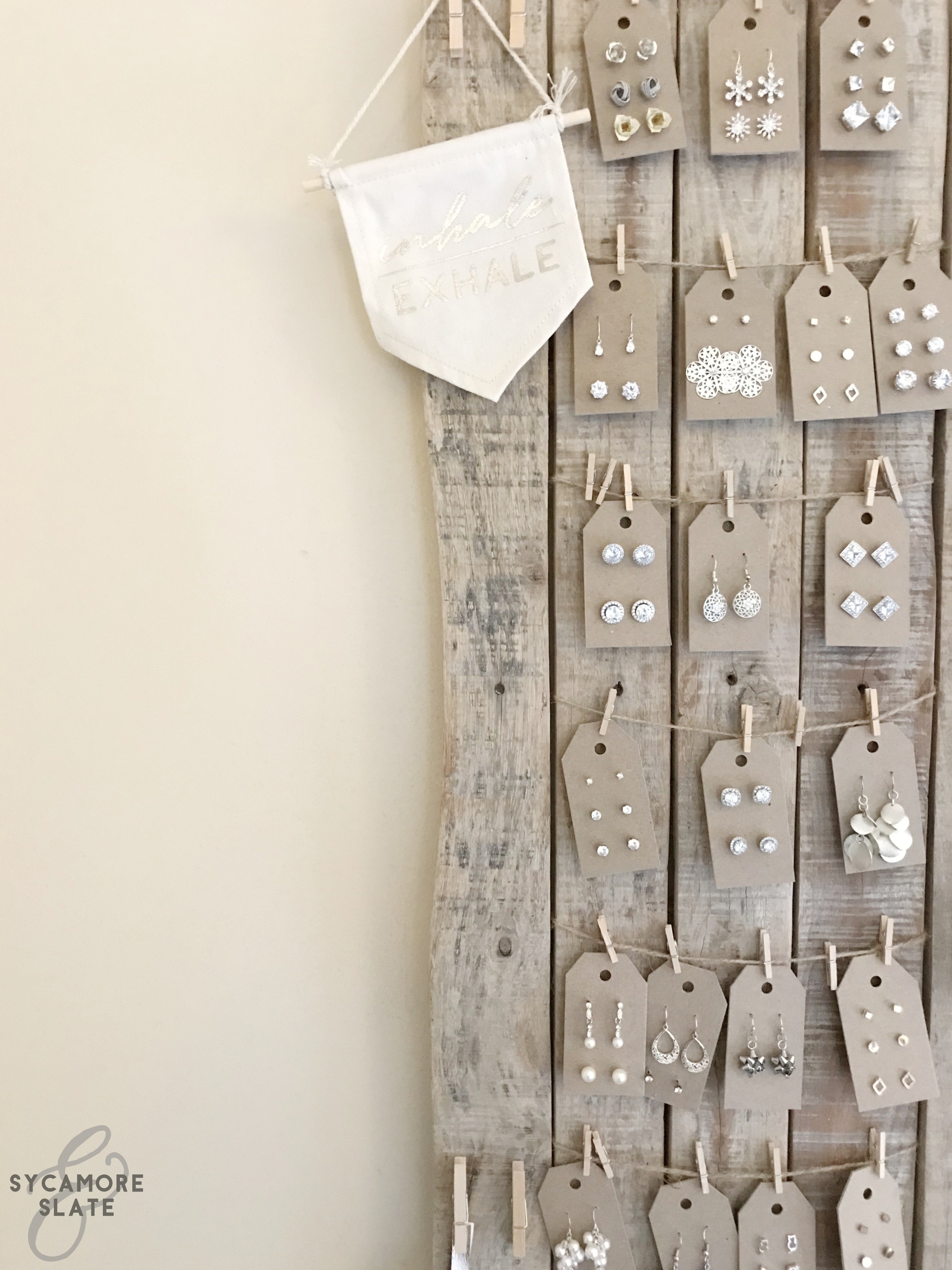 DIY Earring Display Cards, Gift Ideas