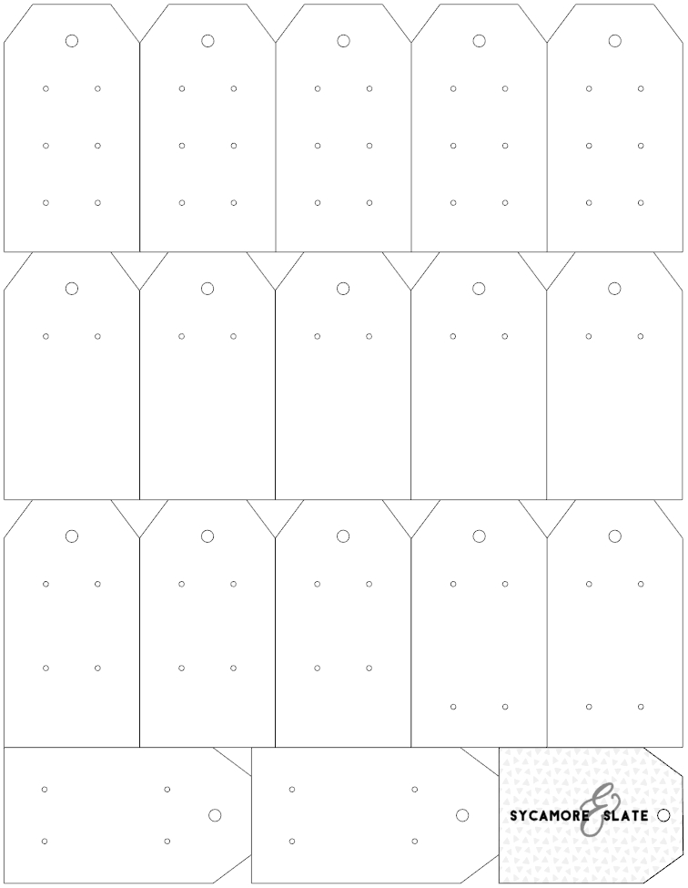 DIY Earring Tag Cards