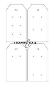DIY Earring Tag Cards