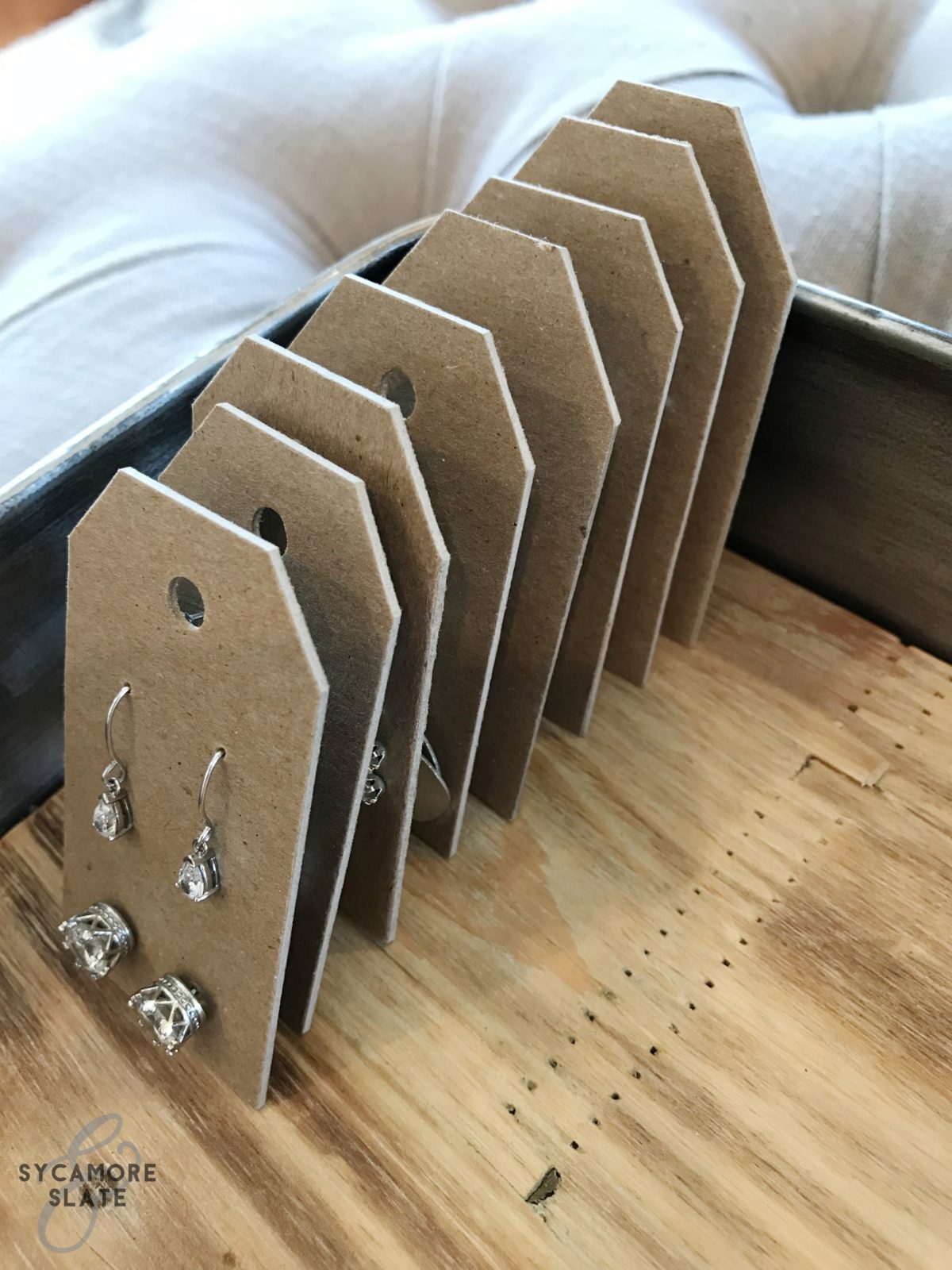 DIY Earring Tag Cards