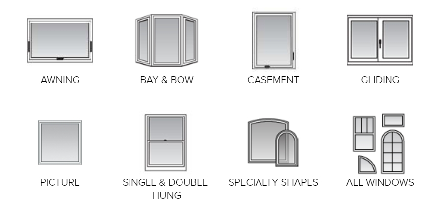 window types and styles