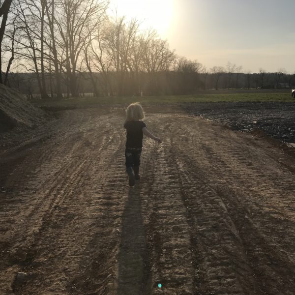 breaking ground at the farm