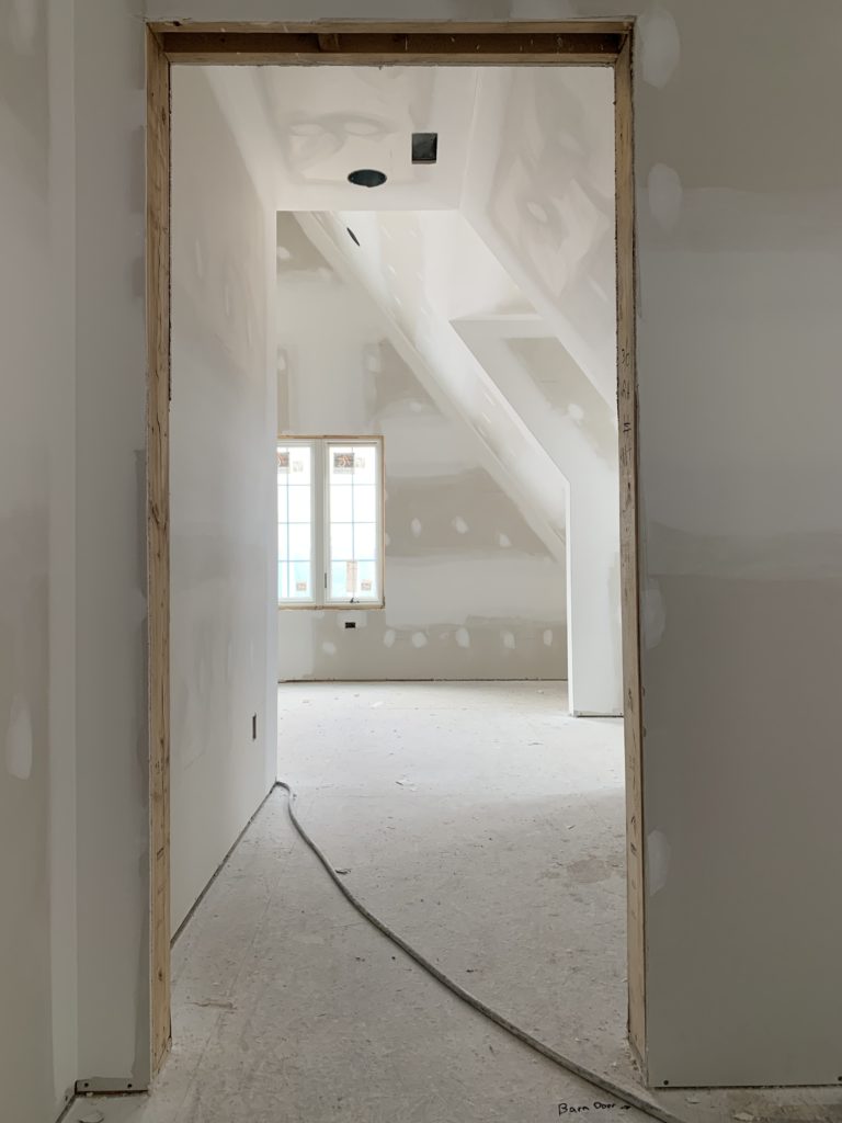 entry into laundry room