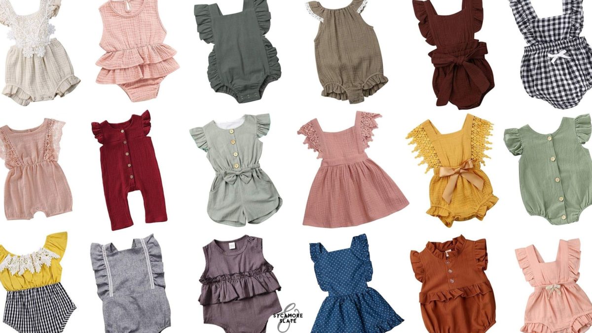Vintage baby clothes from Amazon