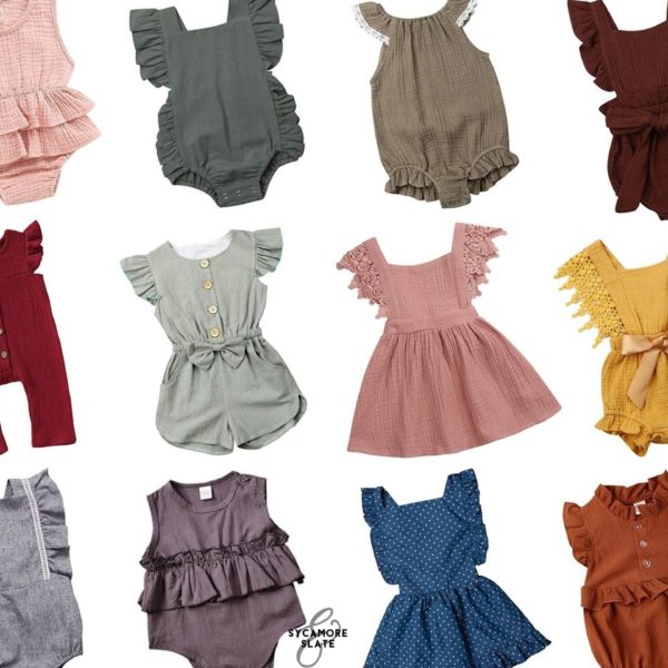 Vintage baby clothes from Amazon