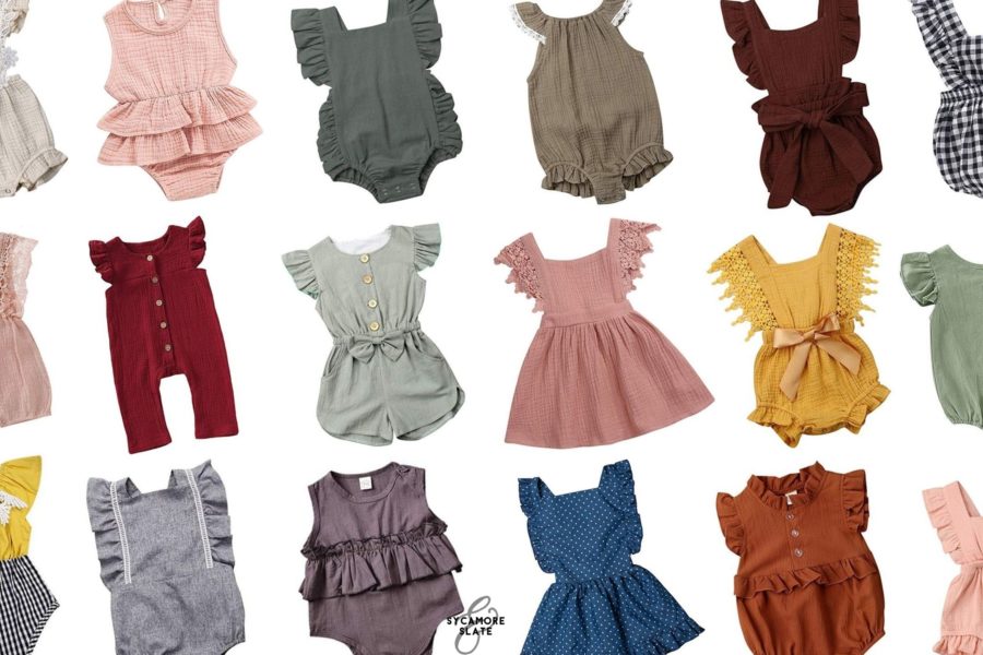 Vintage baby clothes from Amazon