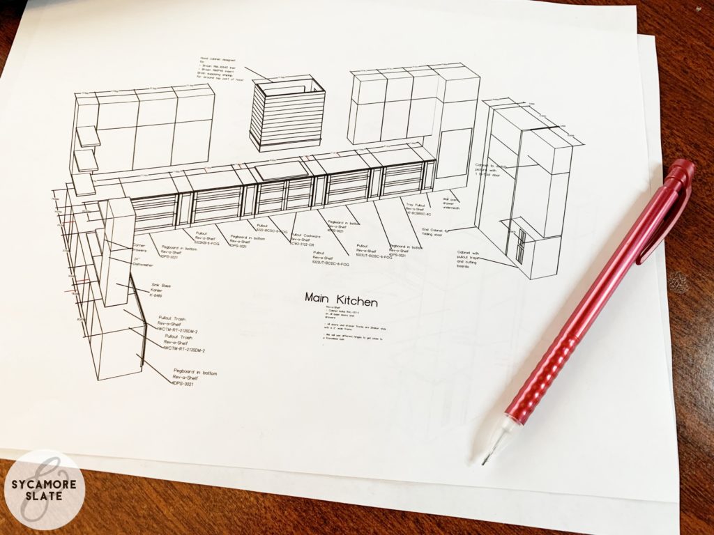 kitchen design plans