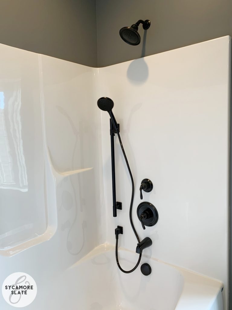 bathub / shower faucet combo by Kohler