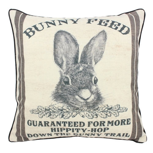 bunny feed pillow