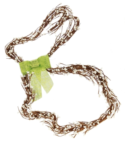 bunny twig wreath